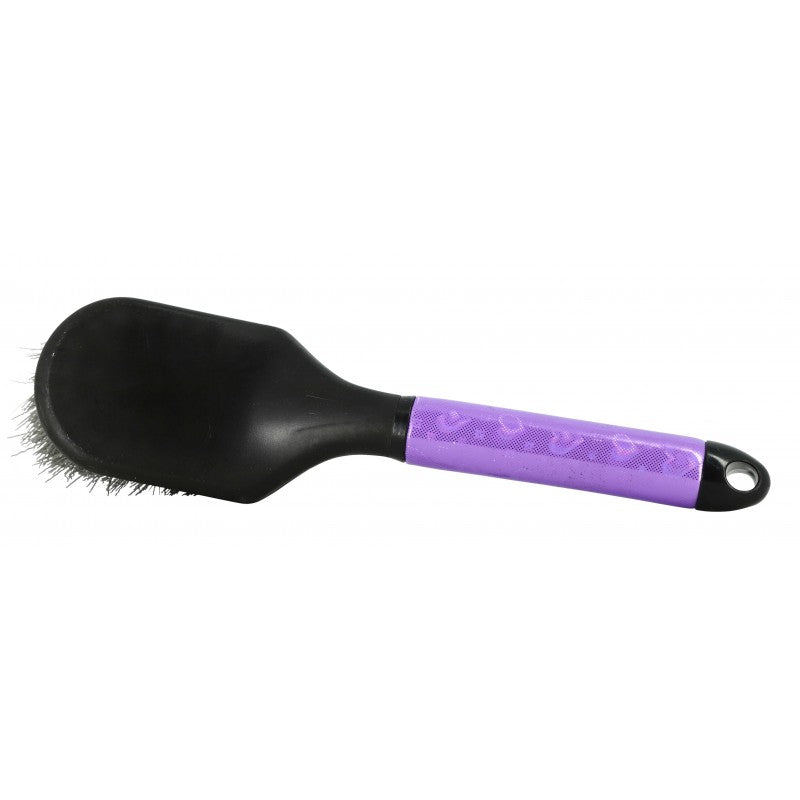 Black Hippotonic Glossy Heart Hufbürste