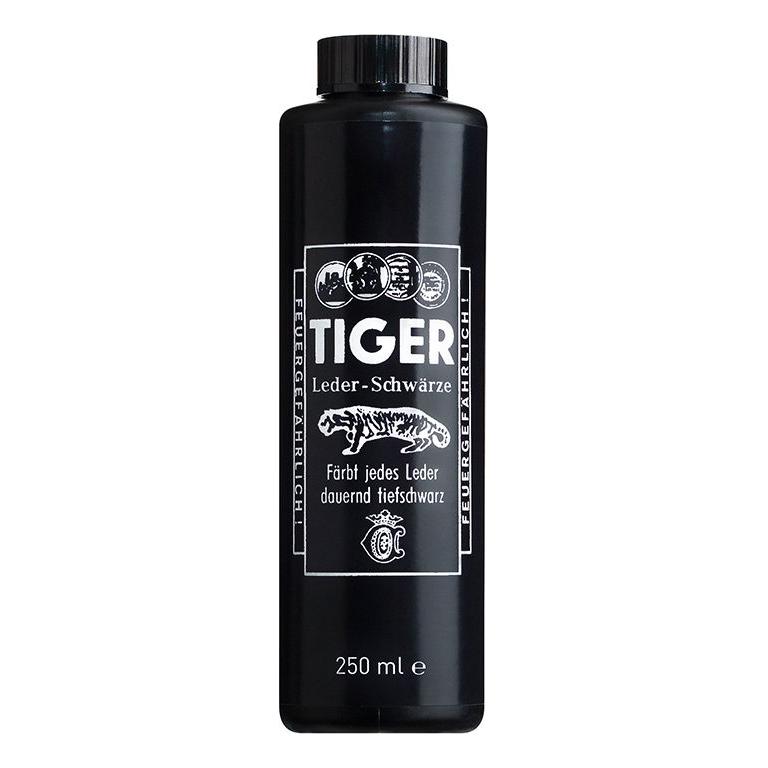 Black TIGER Leder-Schwärze