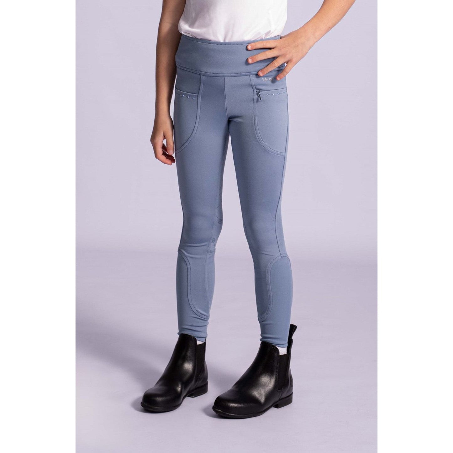 Thistle Kinderreitleggings Equitights Rookie Full Grip