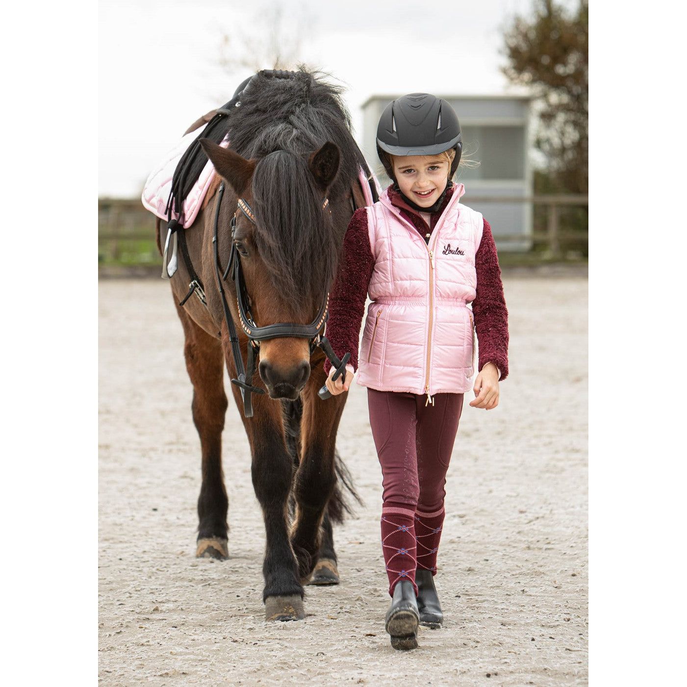 Dark Slate Gray Harry's Horse Bodywarmer LouLou Champoussin