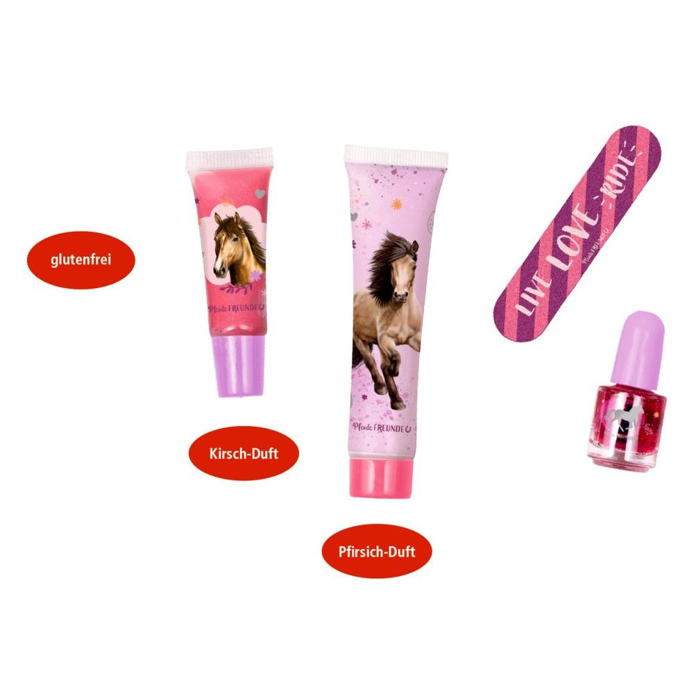 Pferde und Freund Beauty-Set