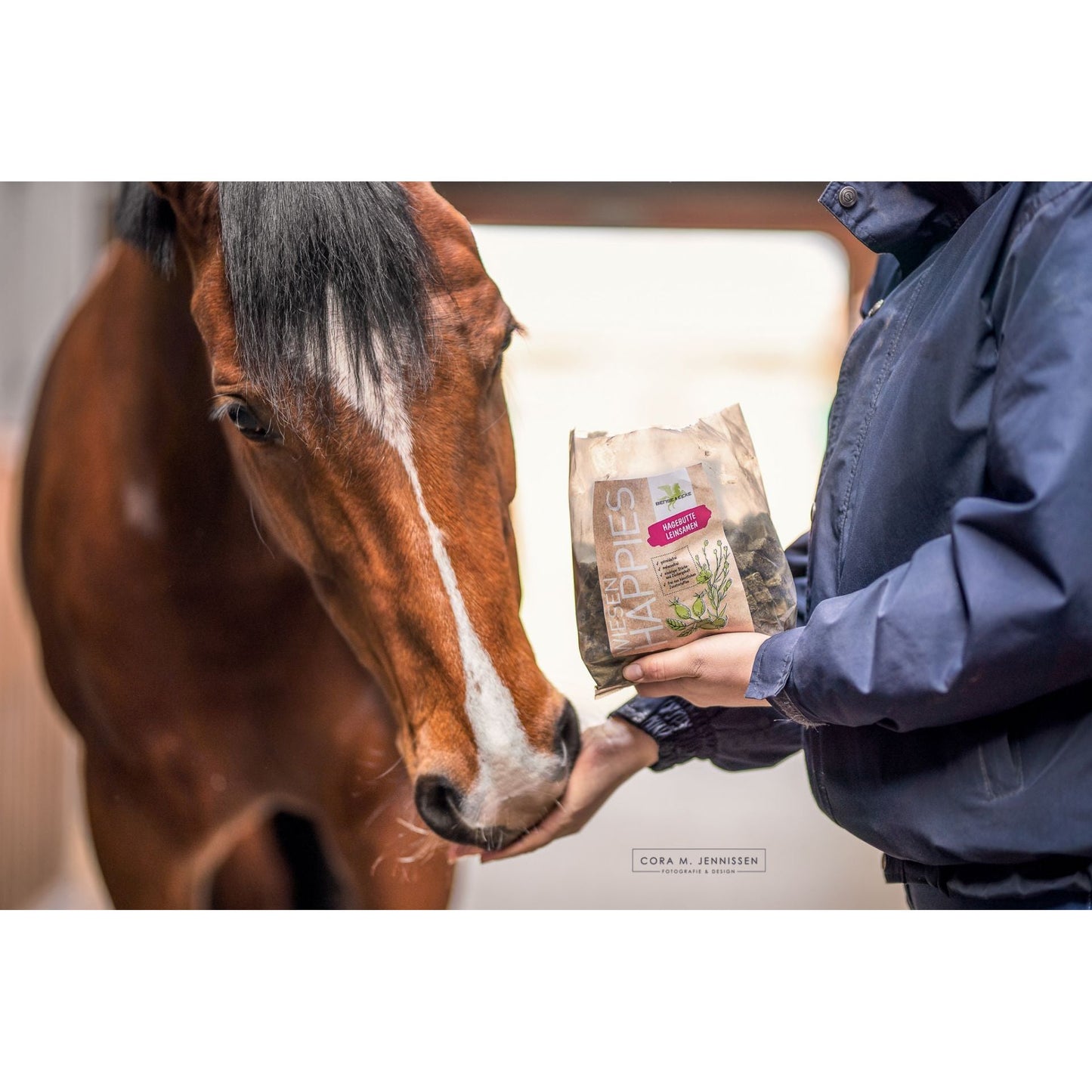 Bense & Eicke Wiesen happies Hagebutte Leinsamen 1 kg - Kaster Cheval