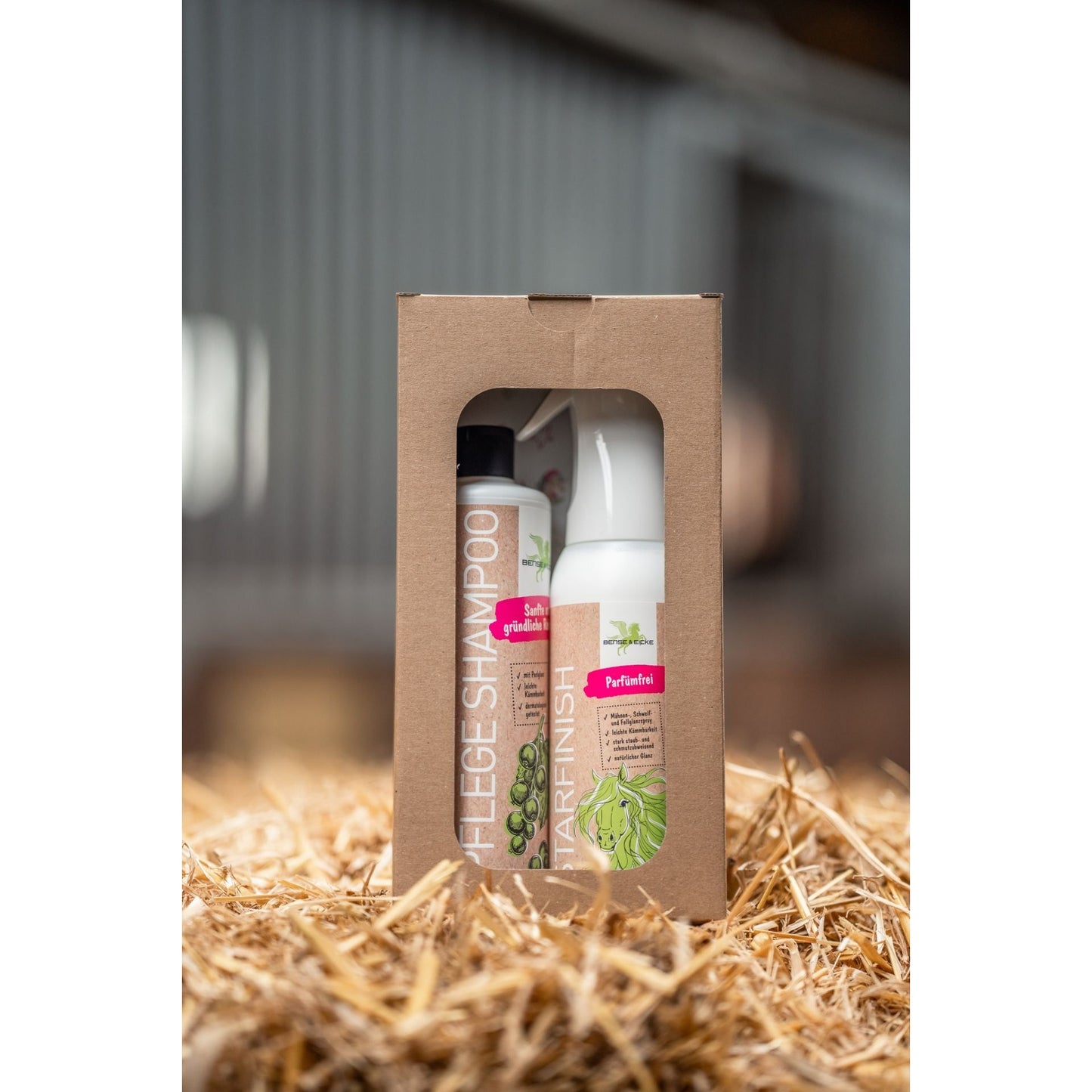 Dim Gray Bense & Eicke Geschenkset StarFinish parfümfrei + Pflege Shampoo