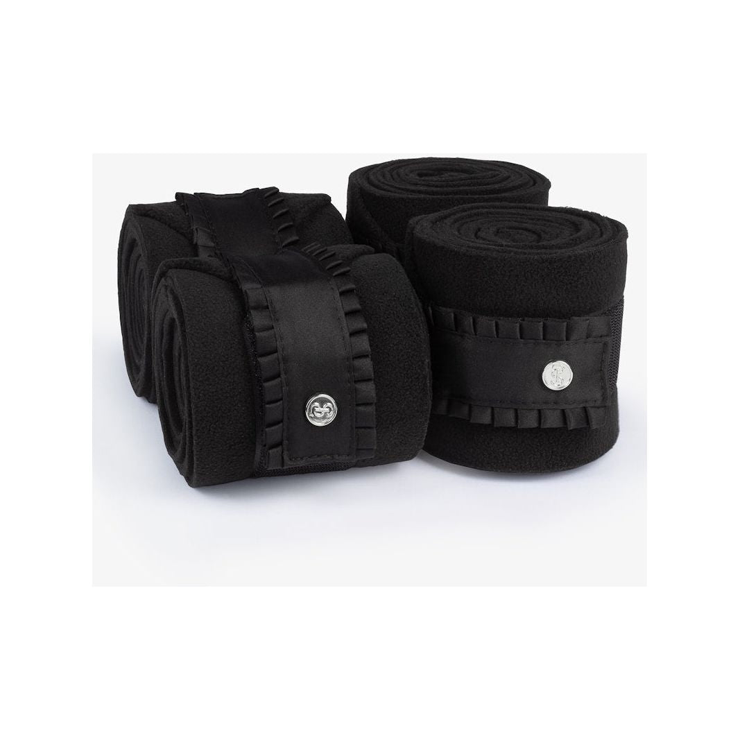 Black PS of Sweden Bandagen Ruffle 4-pack