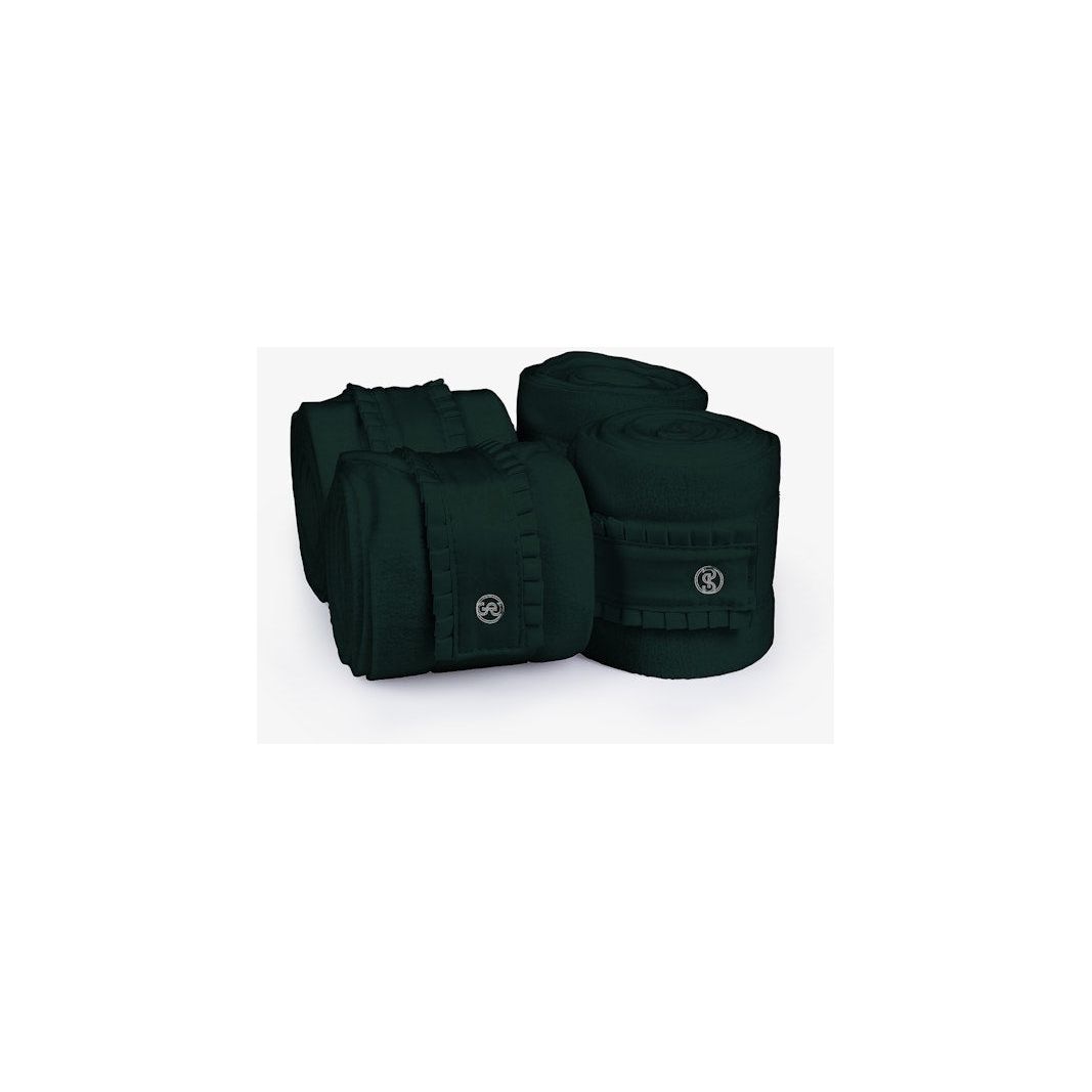 Black PS of Sweden Bandagen Ruffle 4-pack