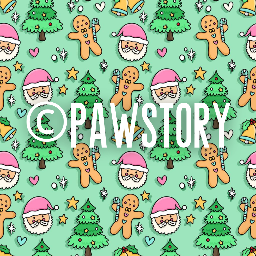 PawStory Weihnachtsfliege Jolly Santa
