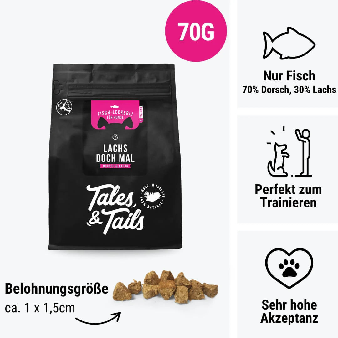 Tales & Tails Lachs doch Mal Fisch Leckerli