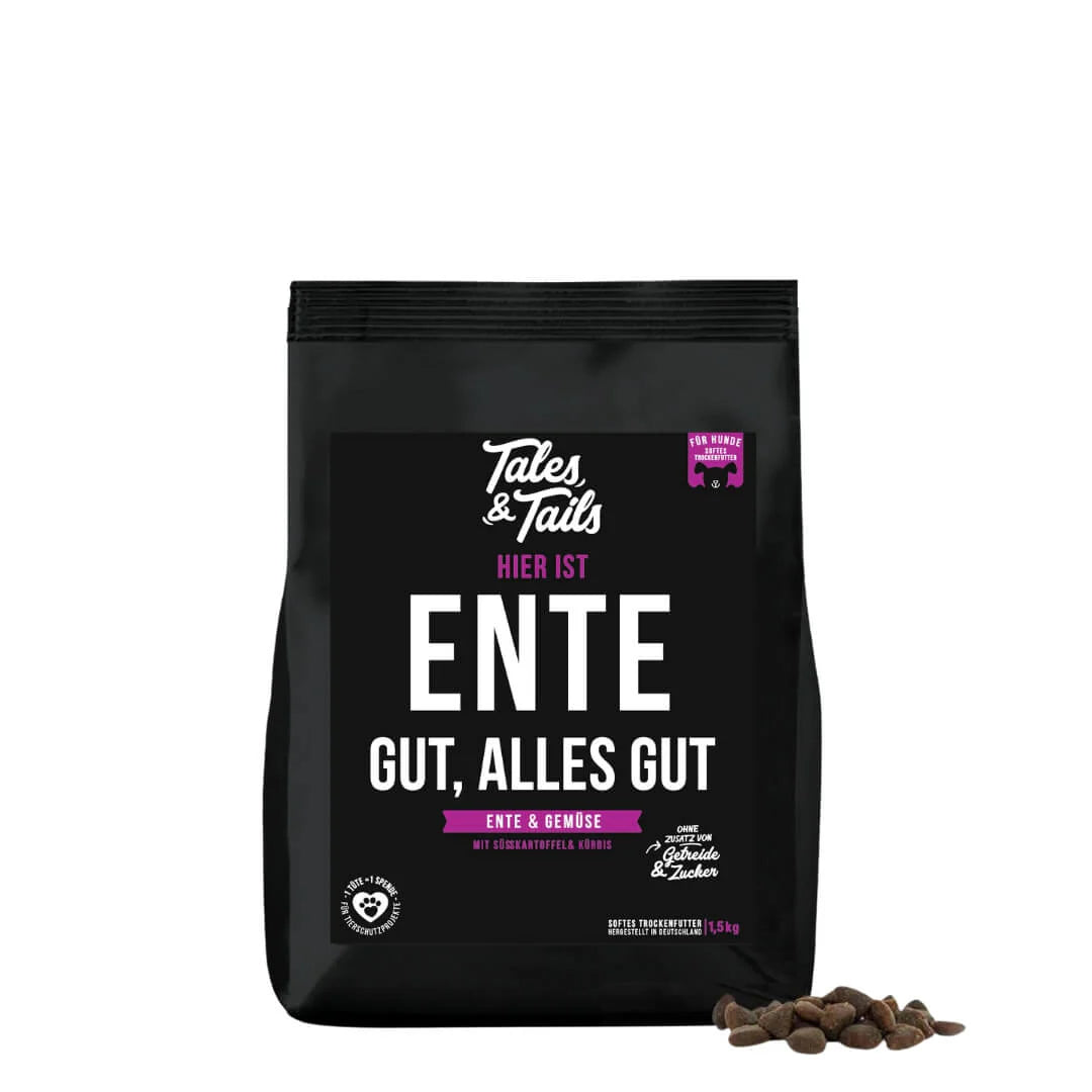 Black Tales & Tails Ente Gut, Alles Gut Trockenfutter