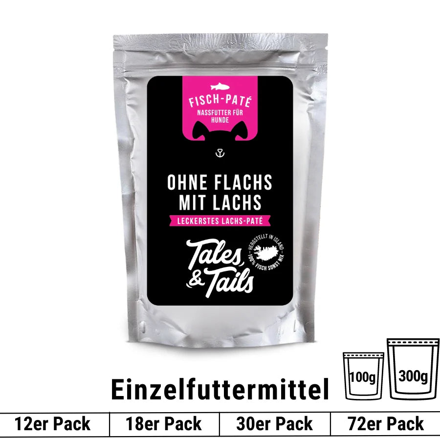 Tales & Tails Ohne Flachs mit Lachs Nassfutter
