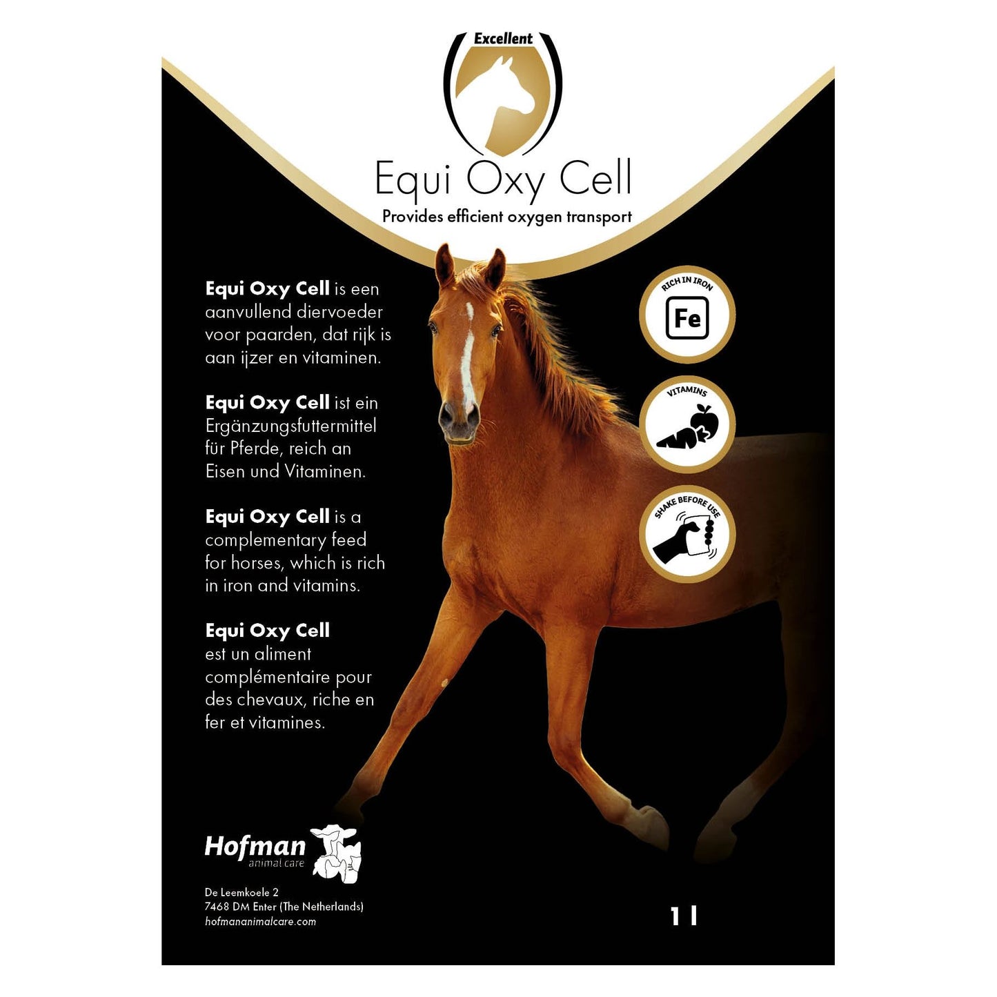 Excellent Equi Oxy Cell 1 l