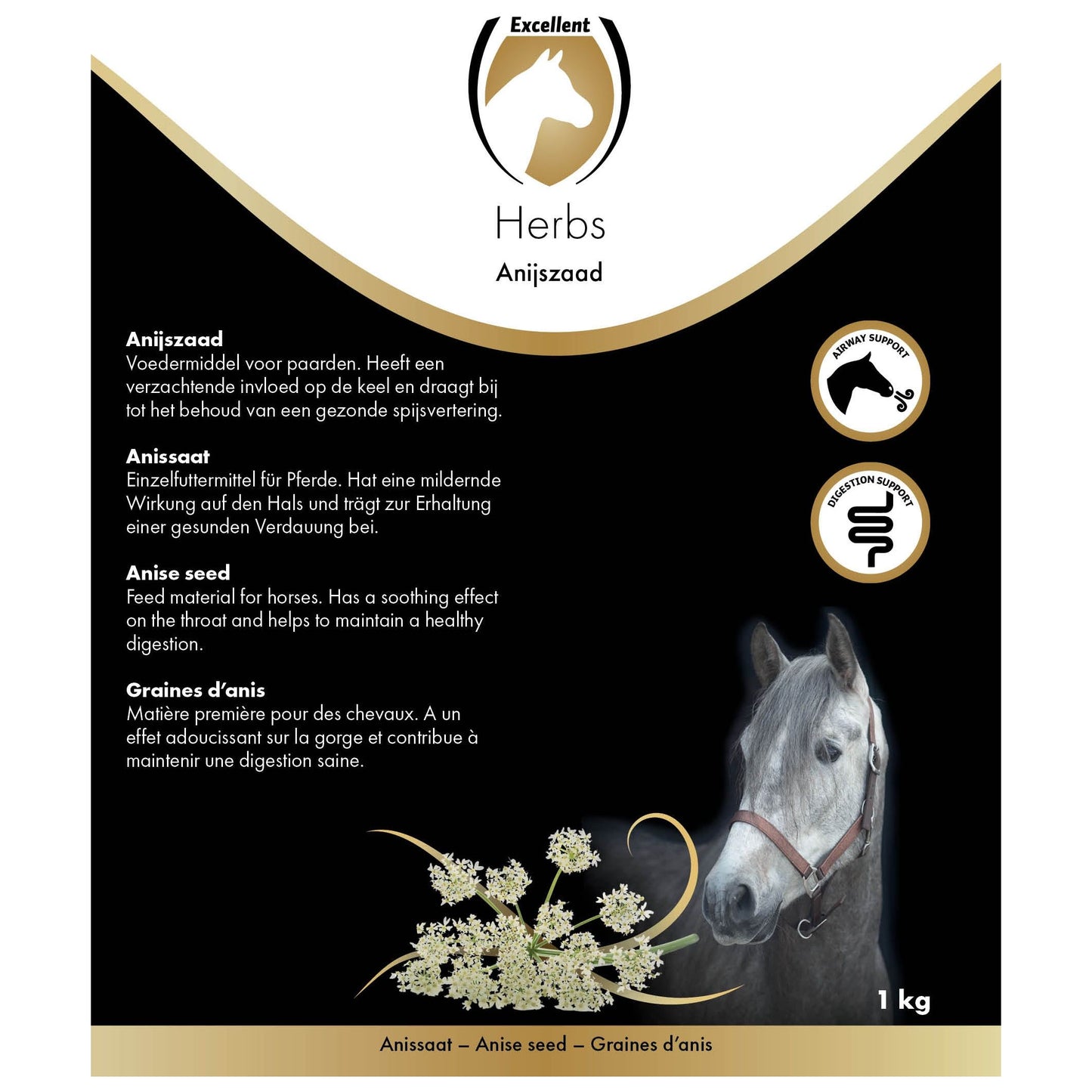 Excellent Horse Herbs Anissaat 1 kg