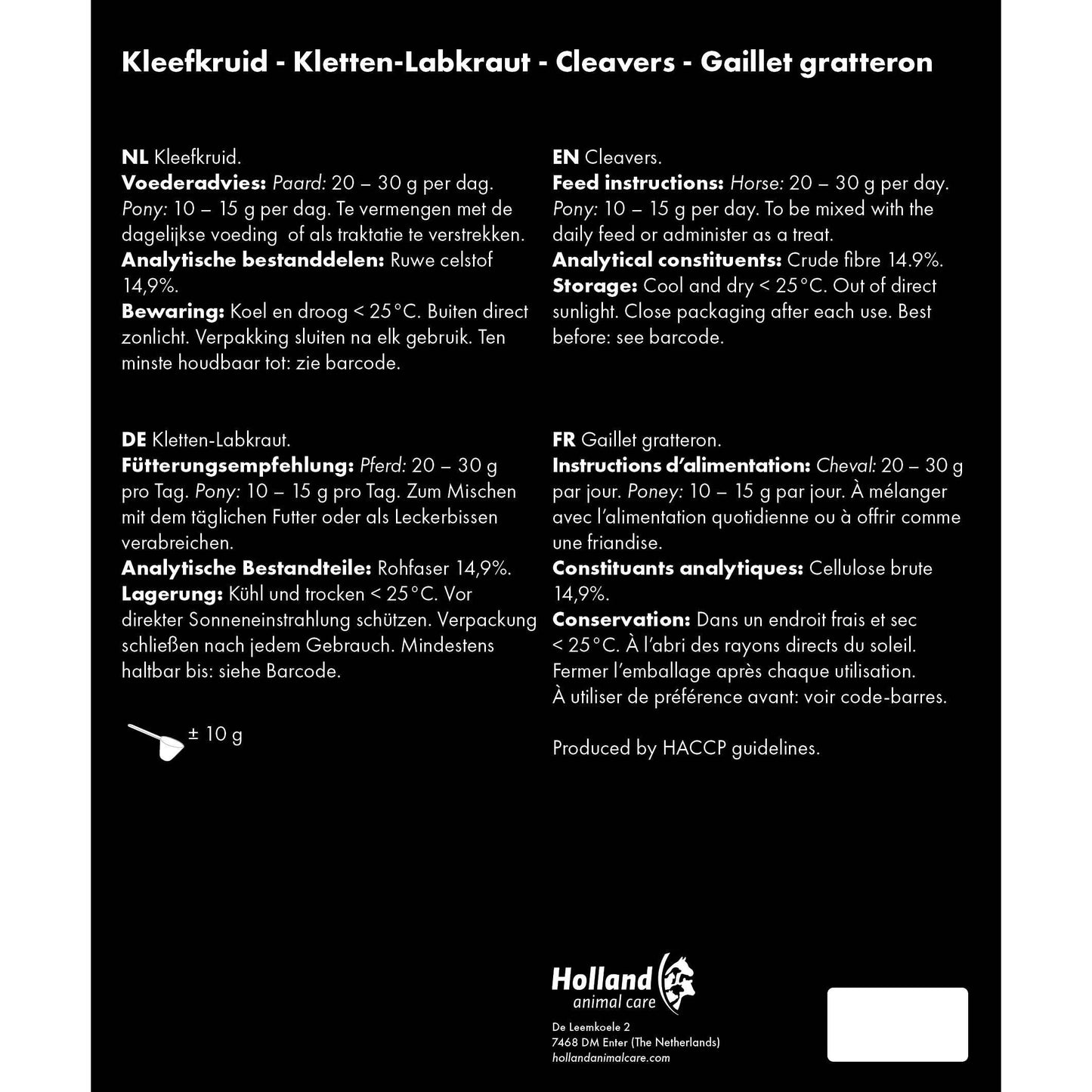Excellent Horse Herbs Kletten-Labkraut 1 kg