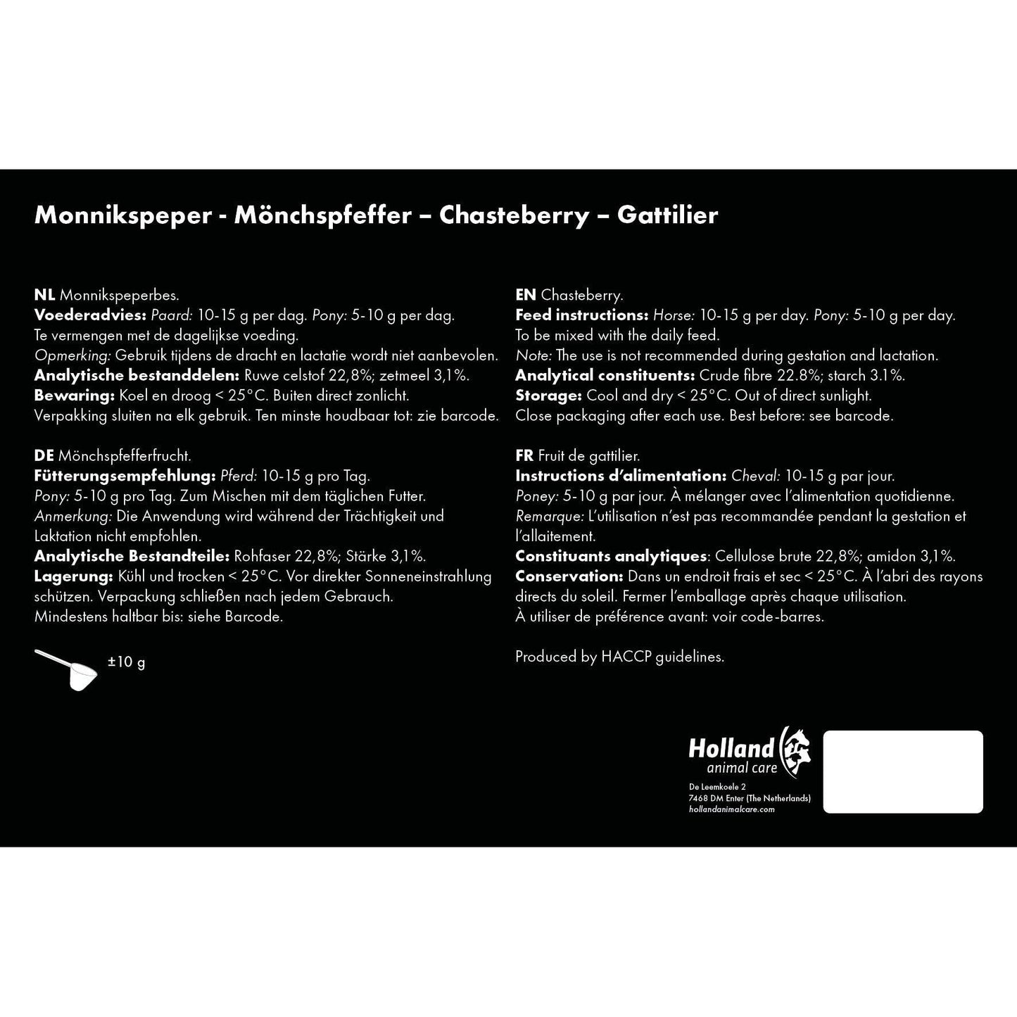 Excellent Horse Herbs Mönchspfeffer 500 g