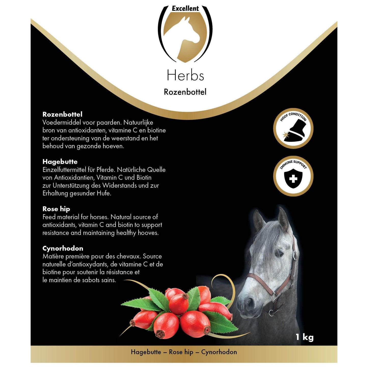 Excellent Herbs Hagebutte 1kg