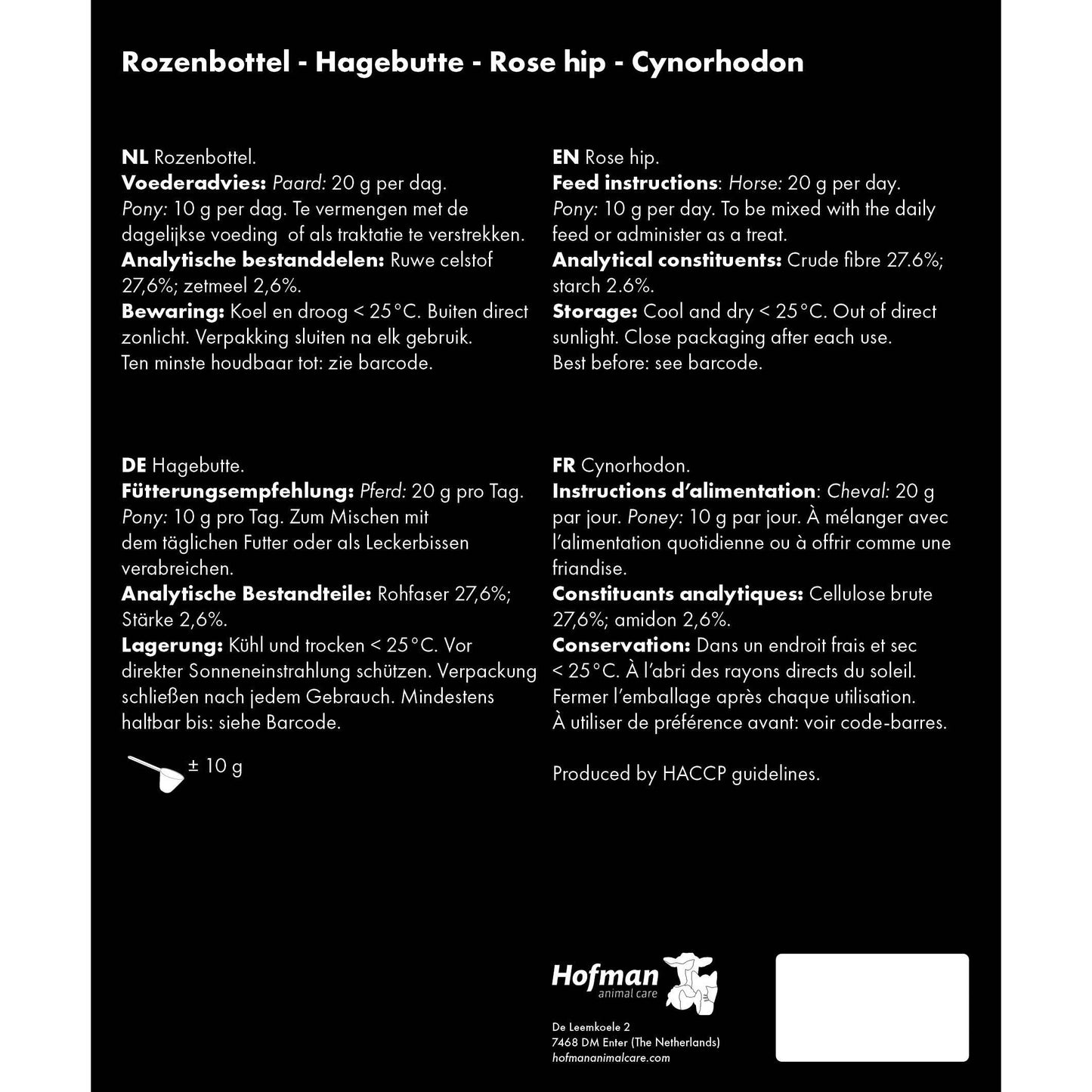 Excellent Herbs Hagebutte 1kg