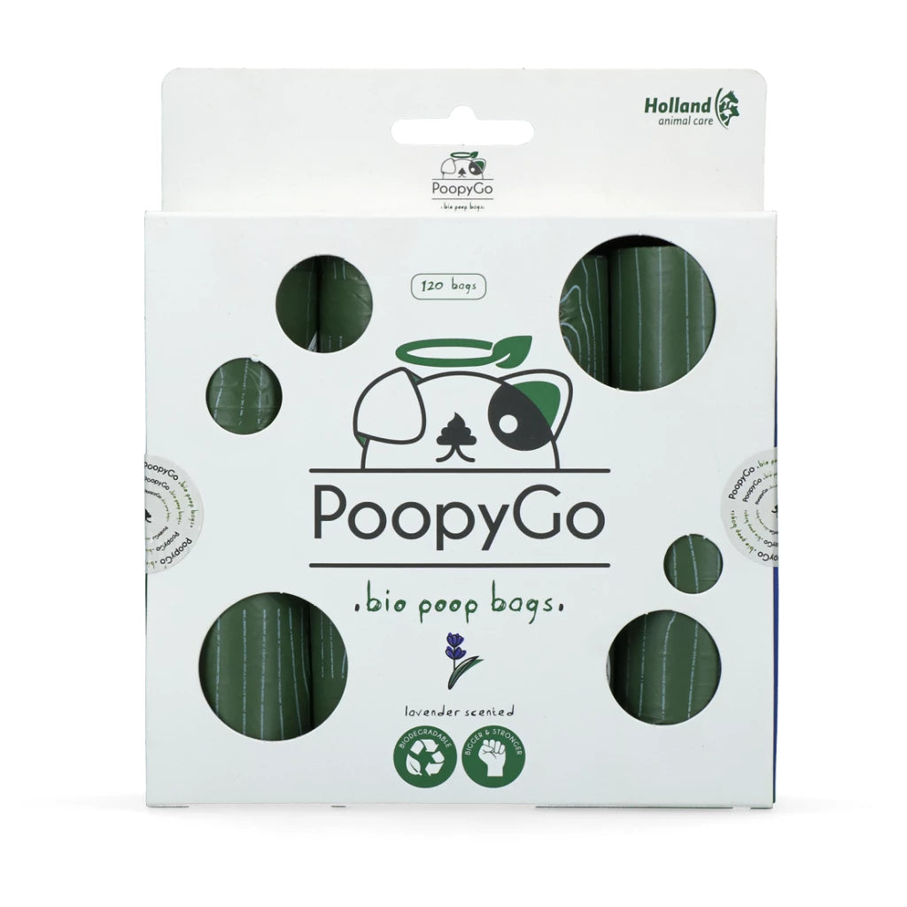 Lavender Poopygo Eco Kotbeutel Lavendel 8x15
