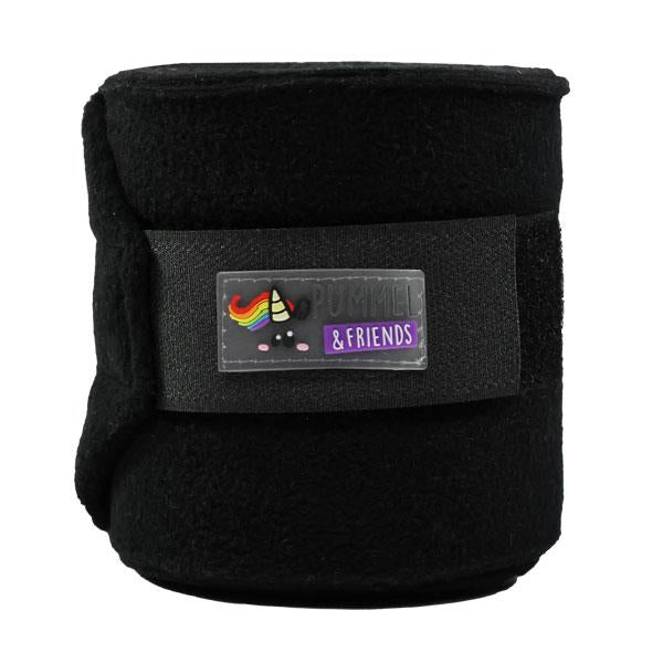 Black EQuest Bandagen ALPHA FLEECE | Pummel & Friends Sparkle