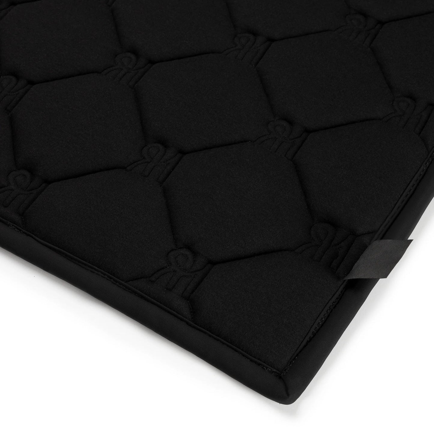 Mrs. Ros DRESSAGE SADDLE PAD - BLACK H/W 24/25