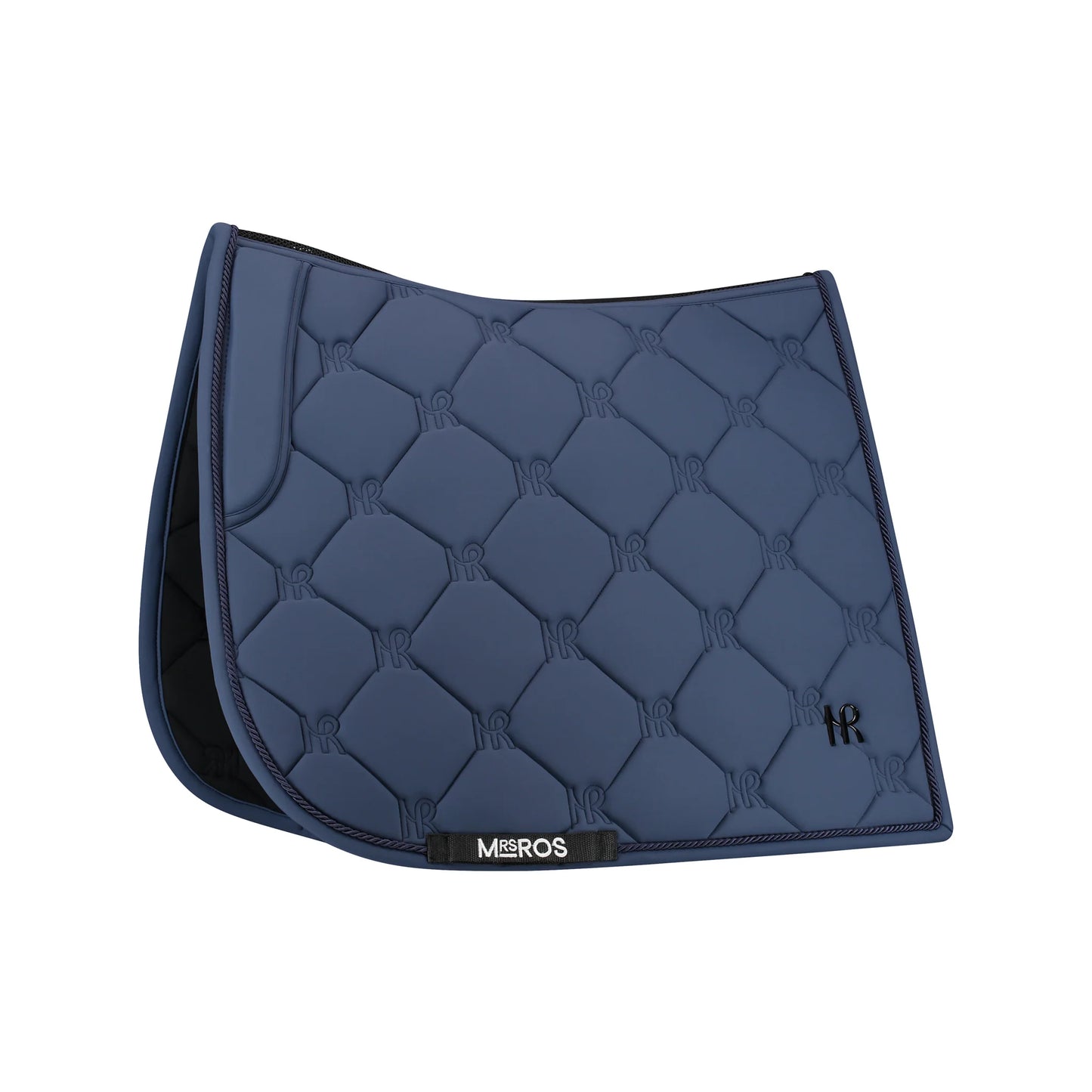 Mrs. Ros DRESSAGE SADDLE PAD - NAVY H/W 24/25