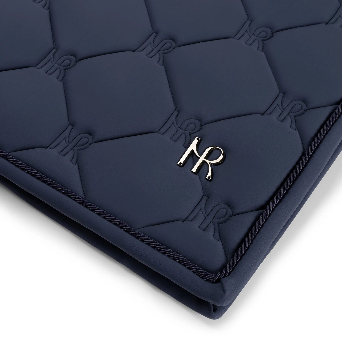 Mrs. Ros DRESSAGE SADDLE PAD - NAVY H/W 24/25