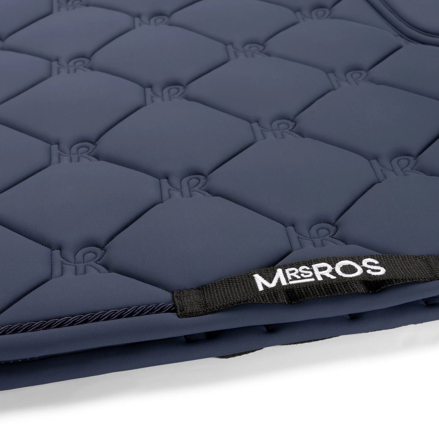 Mrs. Ros DRESSAGE SADDLE PAD - NAVY H/W 24/25