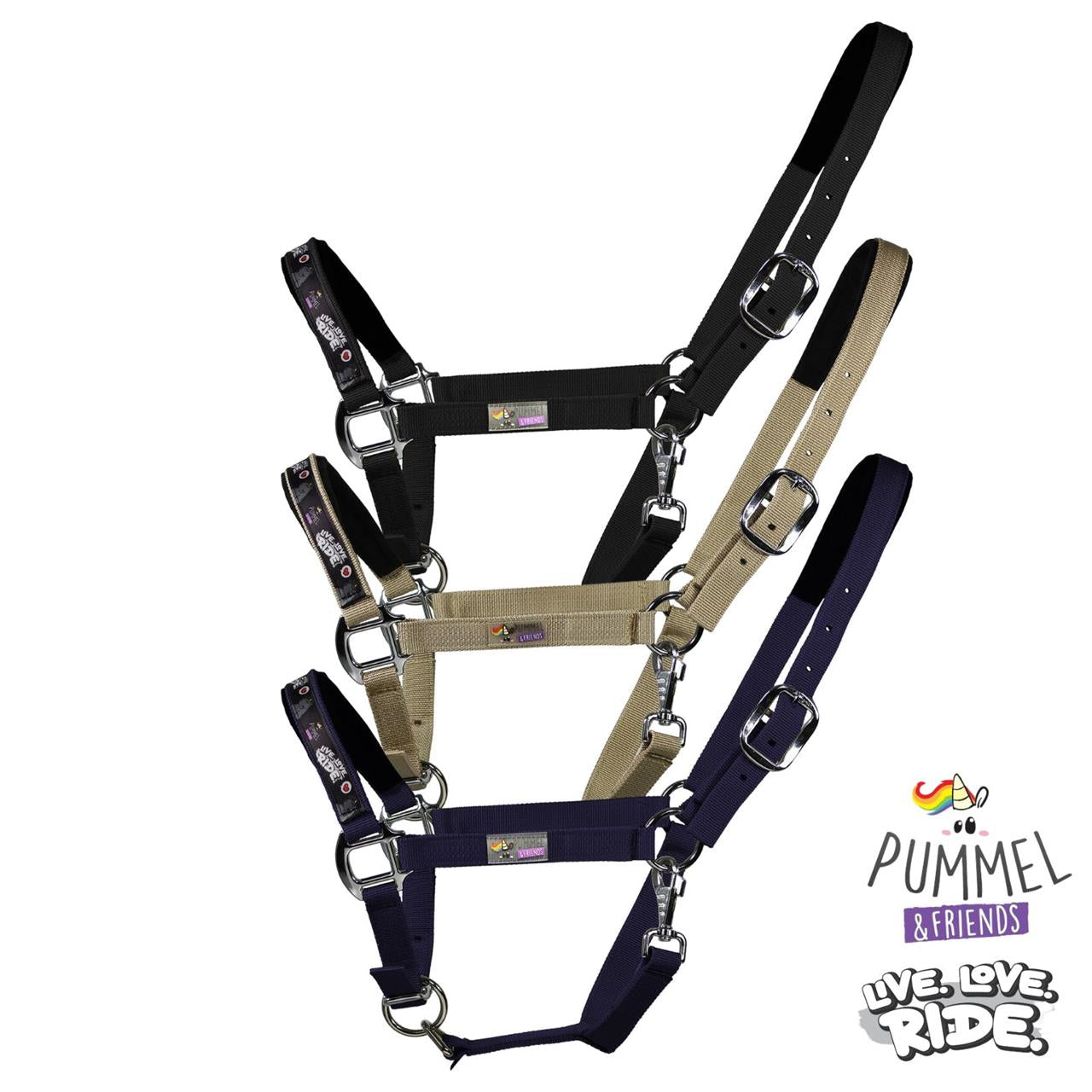 Gray EQuest Pummel Halfter Uno Plus | Live Love Ride