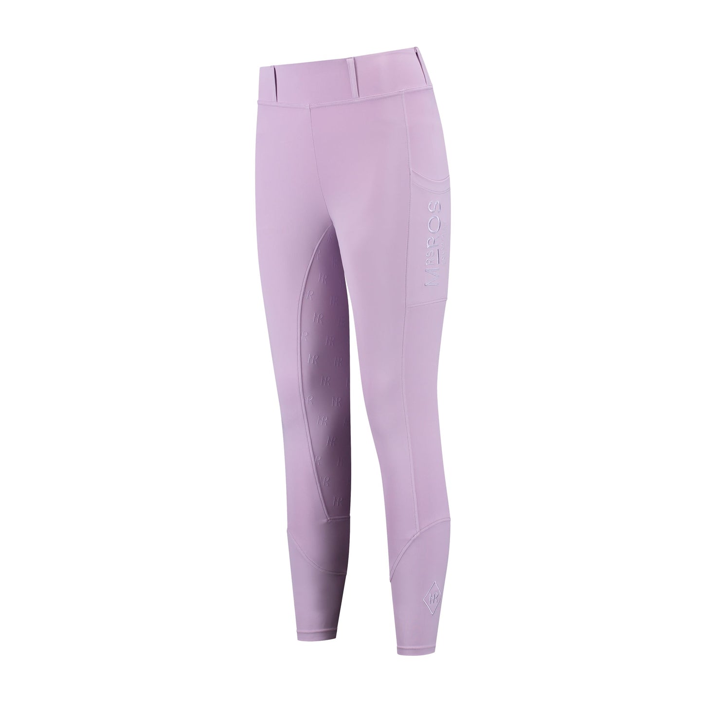 Gray Mrs. Ros Silhouette Reitleggings - Lavender Fields