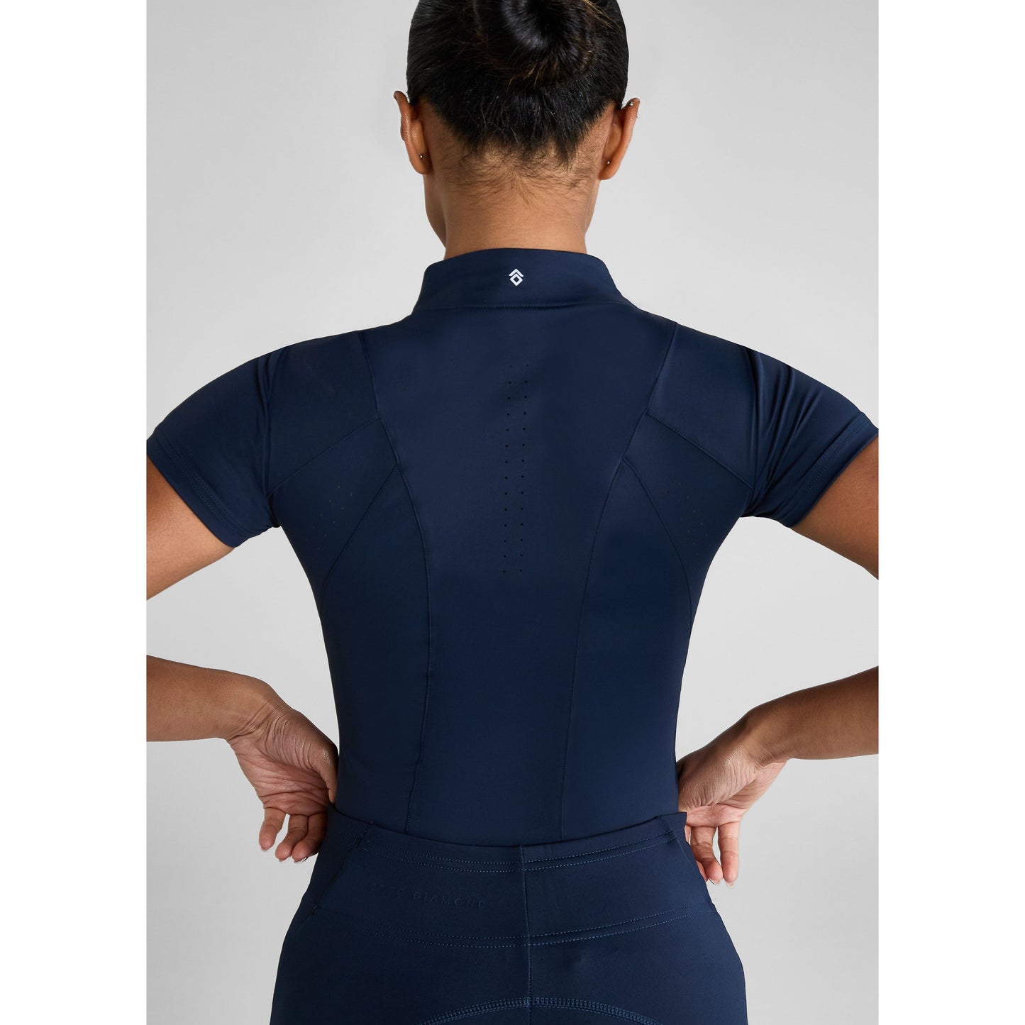 Dark Slate Gray Aztec Diamond - Core Kurzarm-Baselayer