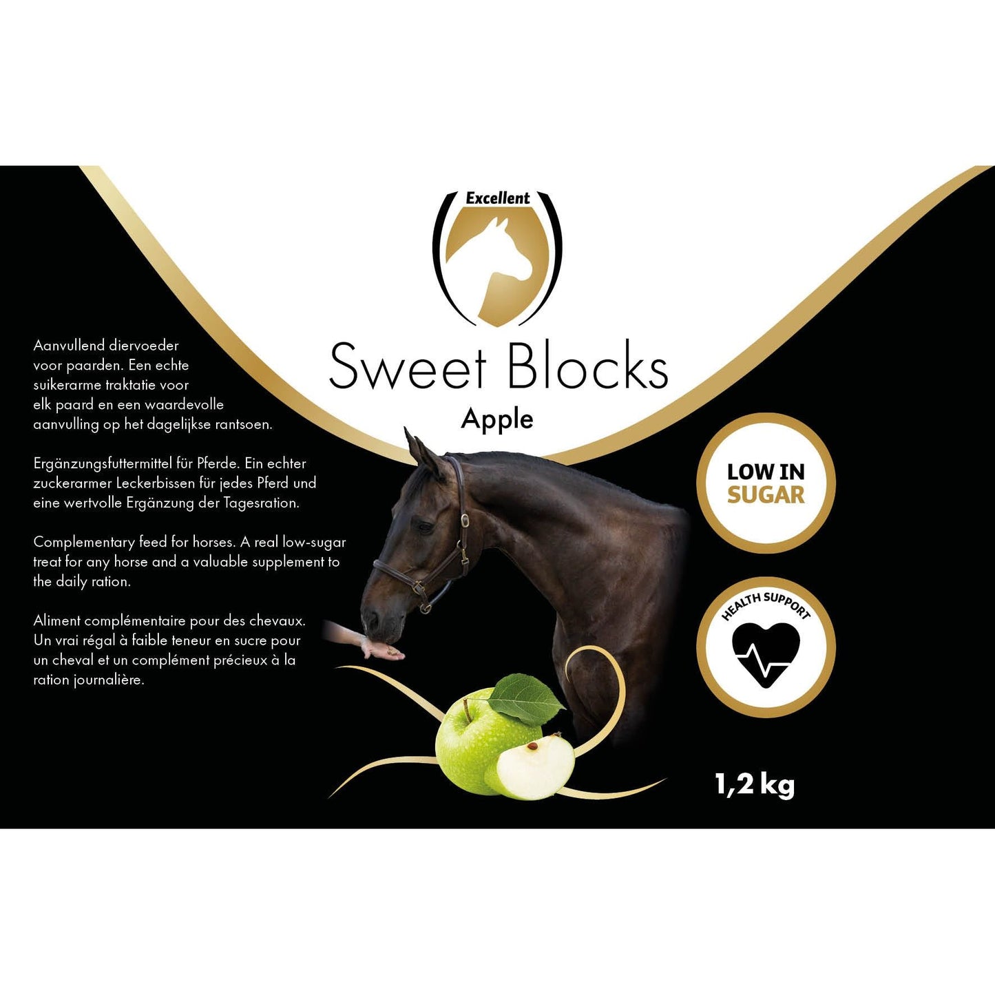 Excellent Horse Sweet Blocks Apfel