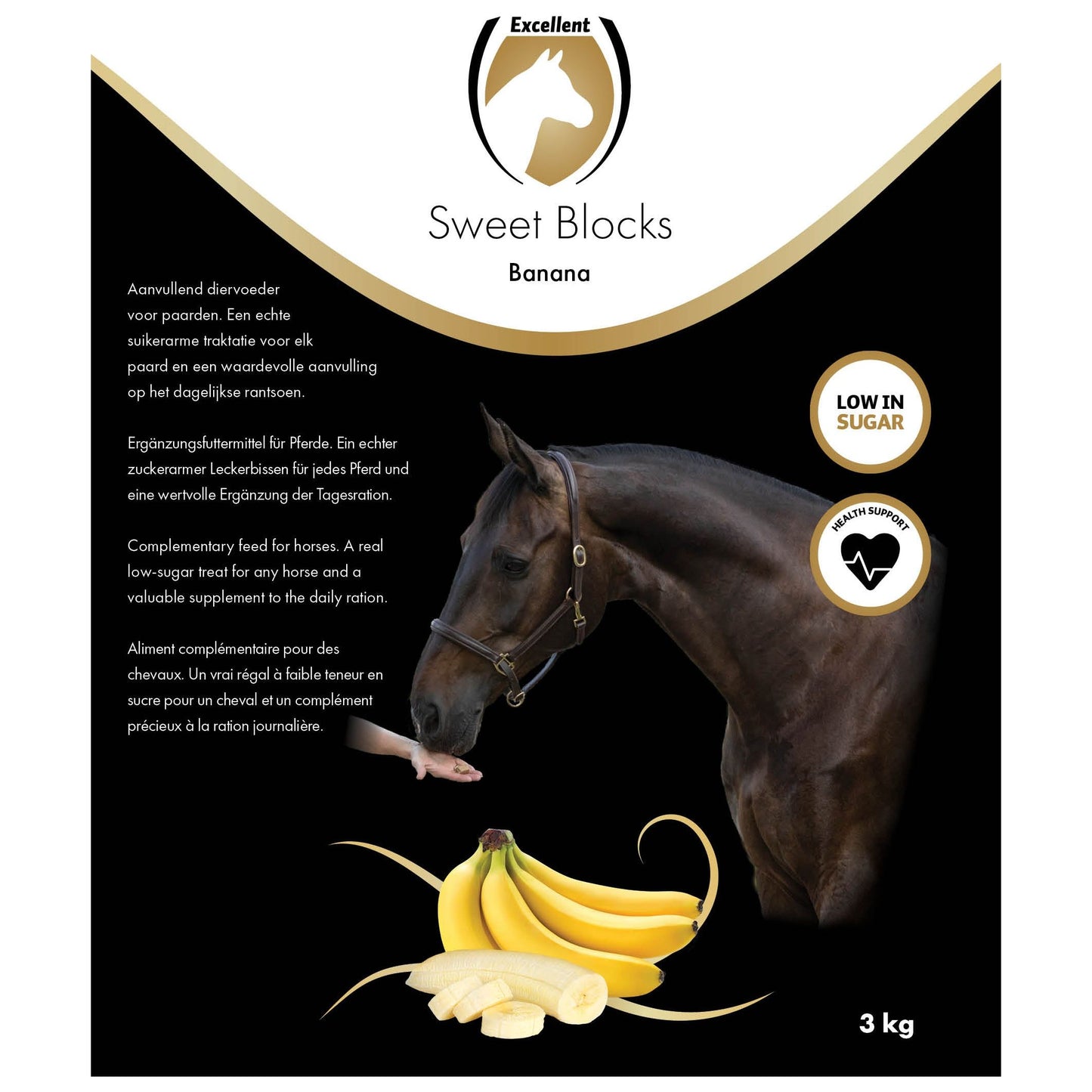 Excellent Horse Sweet Blocks Banana