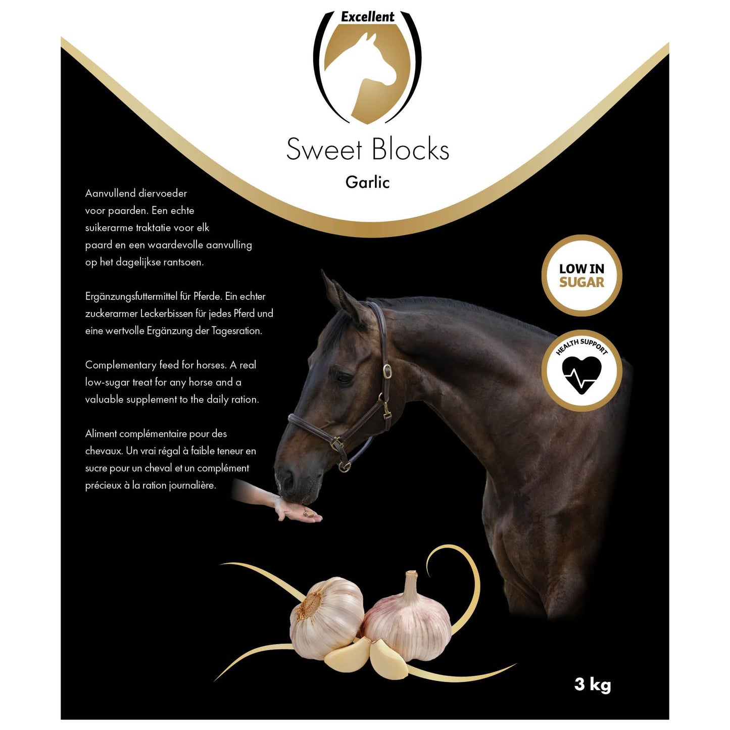 Excellent Horse Sweet Blocks Garlic