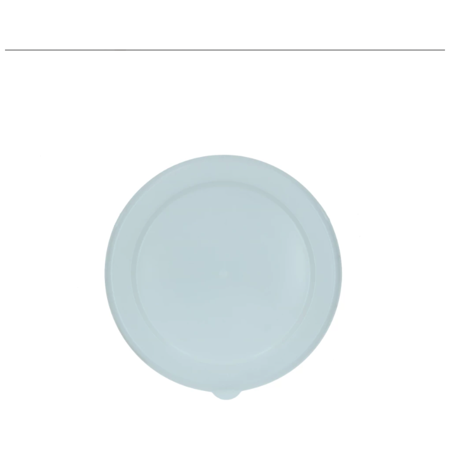Light Gray Deckel für Futterschale 6 l