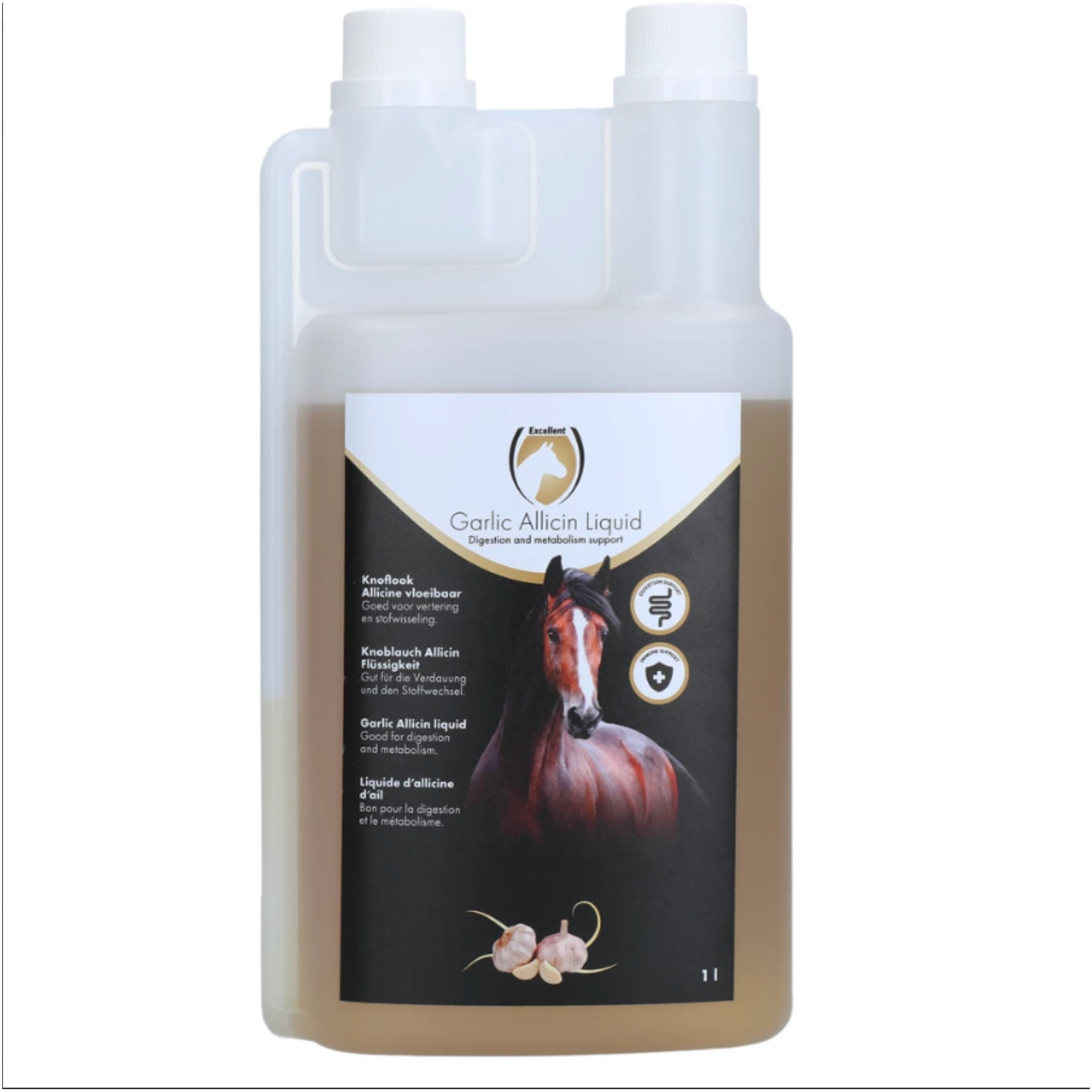 Excellent Horse Garlic Allicin Liquid 1 l