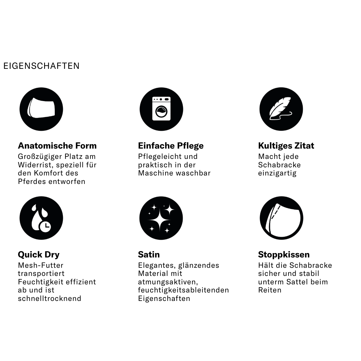 PS of Sweden Dressurschabracke Crystal