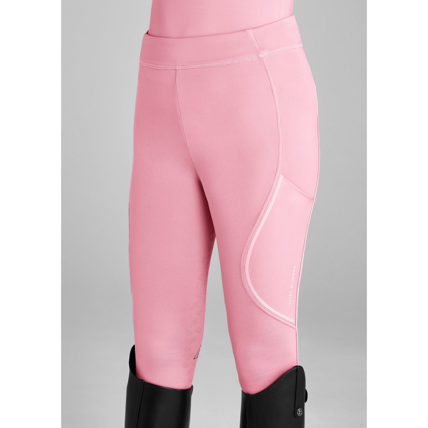 Gray Aztec Diamond – YR Pink Capsule Reitleggings