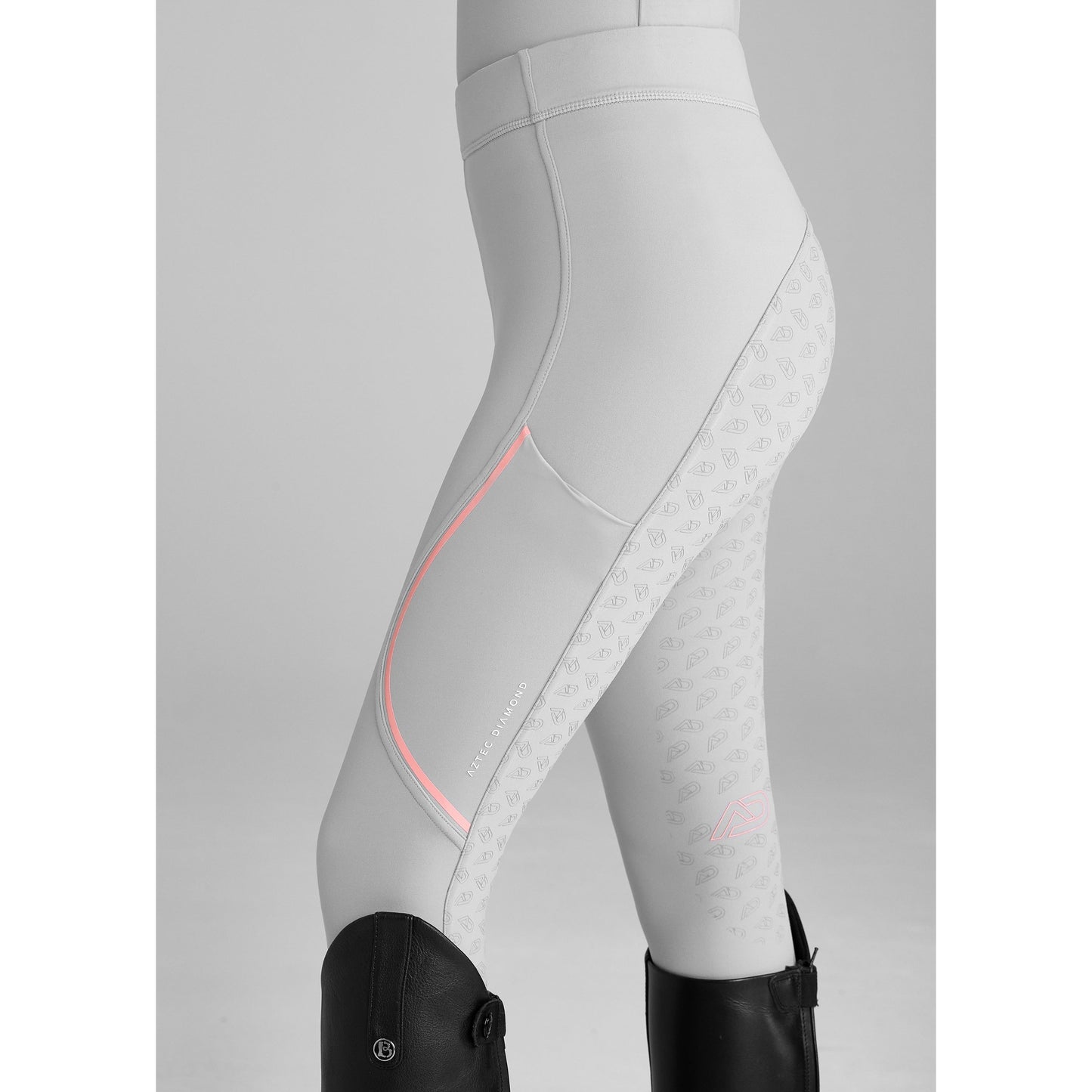 Gray Aztec Diamond – YR Pink Capsule Reitleggings
