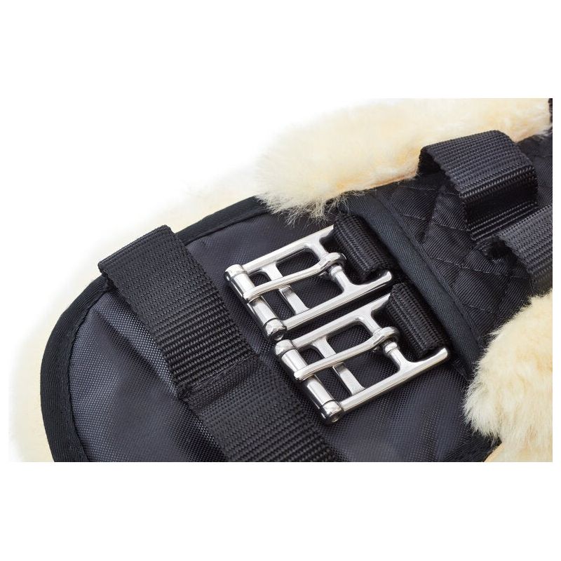 Engel Reitsport Lammfell Sattelgurt Dressur - Kaster Cheval