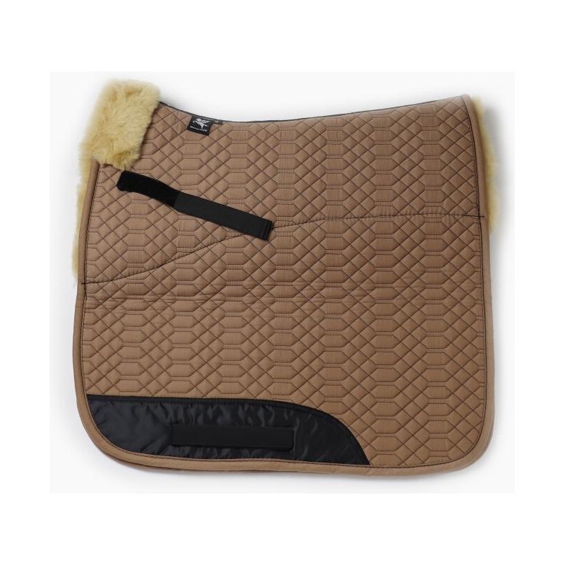 Dim Gray Engel Reitsport Lammfell Schabracke Camel