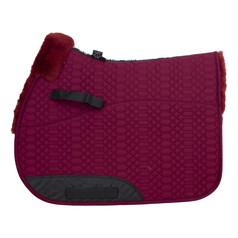 Dark Red Engel Reitsport Lammfell Schabracke Bordeaux