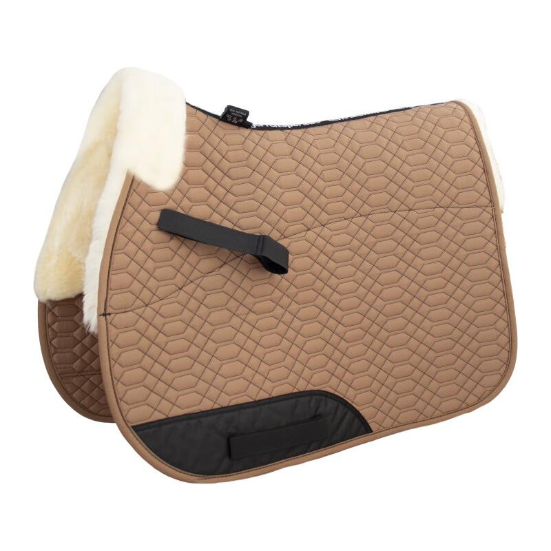 Rosy Brown Engel Reitsport Lammfell Schabracke Camel