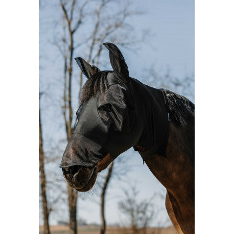 Dark Gray EQUITHÈME - Hood - Fliegen-/UV-Maske