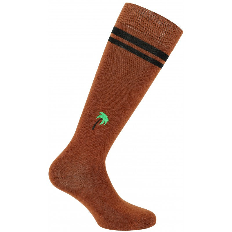 Saddle Brown EQUITHÈME Nikita Reitsocken (Größe 40/42)