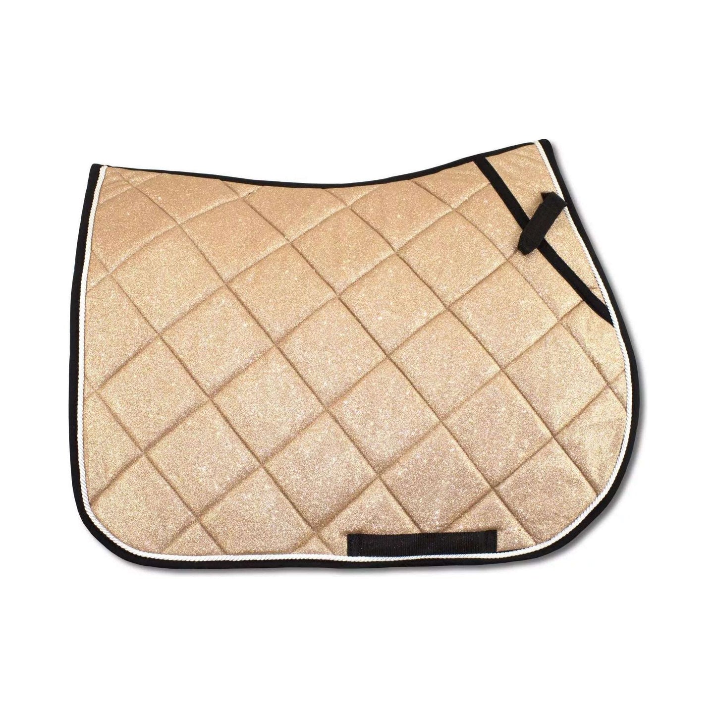Glitzer Schabracke Rosegold