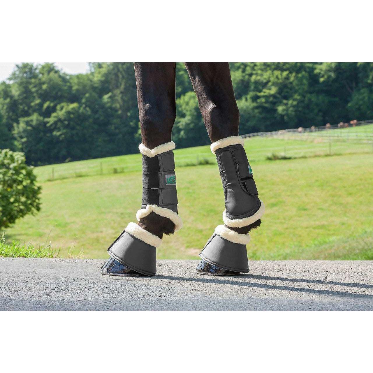 Dressurgamaschen Breathopren-Innenseite & Synth. Lammfell