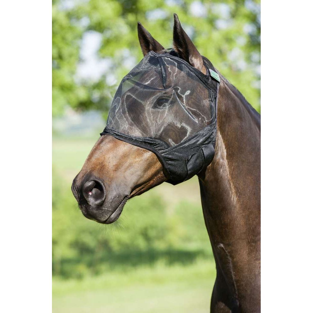 USG Fliegenmaske schwarz mit Ohrenschutz - Kaster Cheval