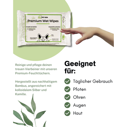 TraumaPet Premium Wet Wipes