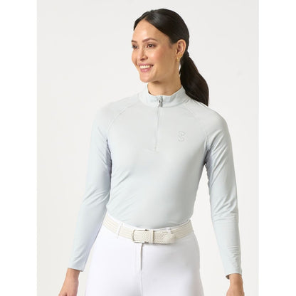 PS Of Sweden Evelina Crystal Logo LS Top