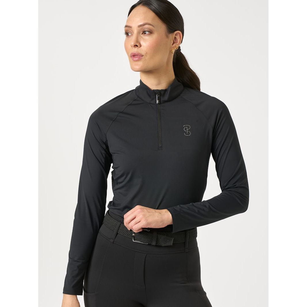 PS Of Sweden Evelina Crystal Logo LS Top