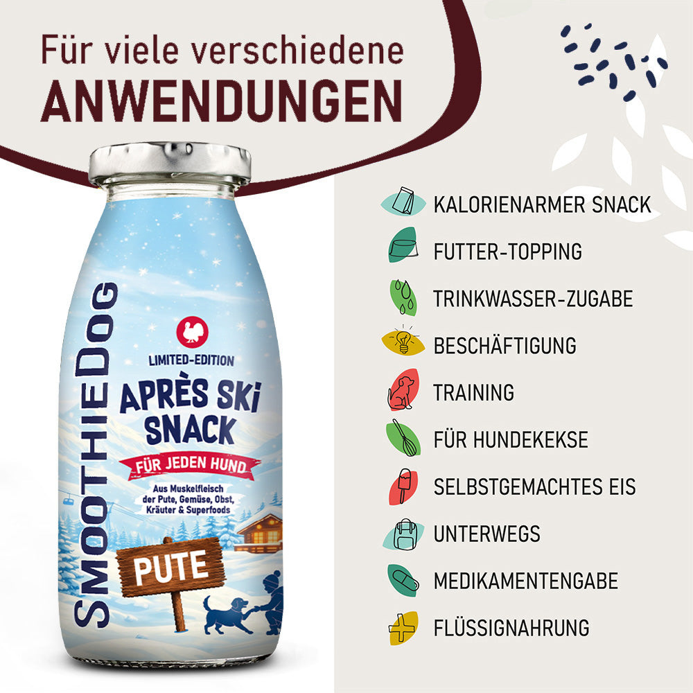 Smoothidog Hundesmoothie Limitierte Winter Edition - Après Ski Snack