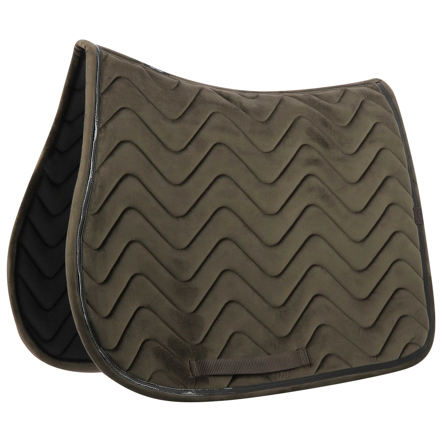 Dark Slate Gray EQUITHÈME Schabracke - Glossy - VS